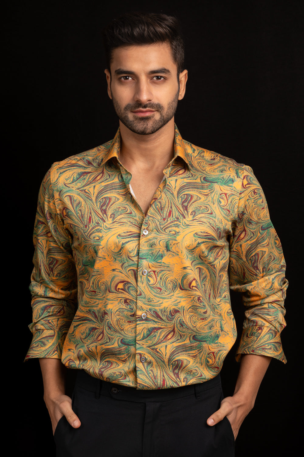 RIPPLE EGYPTIAN COTTON SHIRT