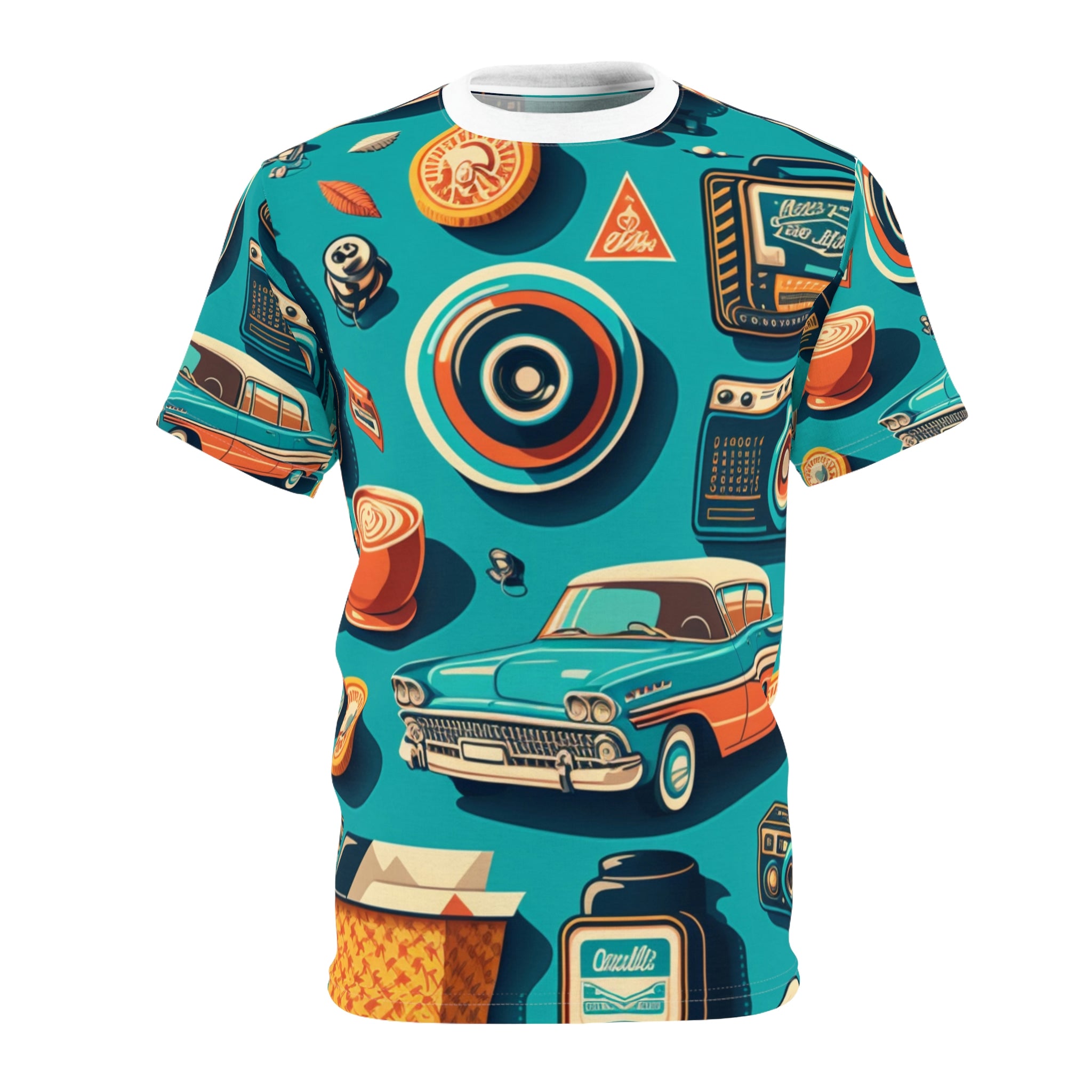 RETRO RYHM AOP T-SHIRT