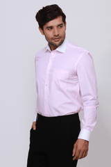Royalty | Men's Premier Slim-Fit Spread-Collar Dress Shirt - Pink