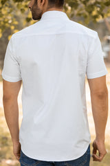 Long Sleeve Button Down Shirt - Best Men's Printed Dress Shirts - Slim Fit Dress Shirt